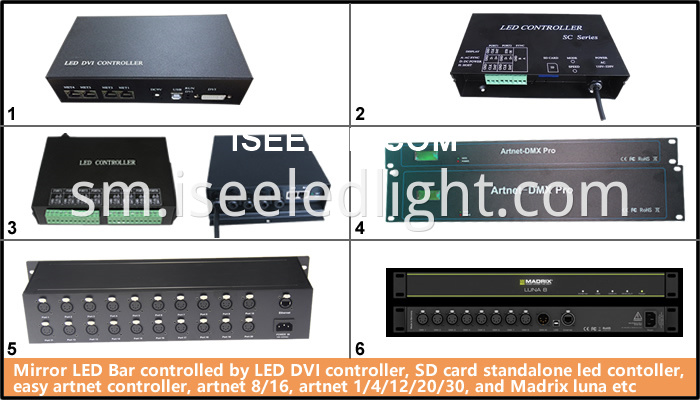 DMX RGB Bar Light Controller